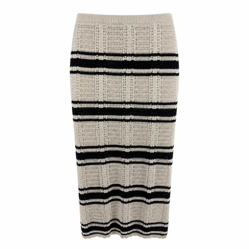 Freshman 1996 Striped Knit Maxi Skirt XL